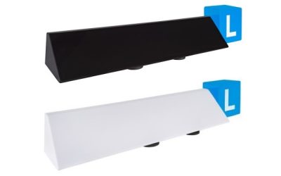 Dakborden 90cm zwart en wit  